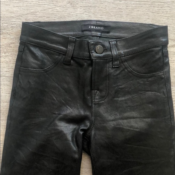 J Brand Leather Pants